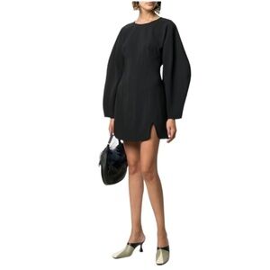 Ellery Whitney Dress Voluminous Balloon-sleeved Mini dress Made in Italy